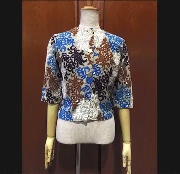 60s 블라우스 vintage 겉옷