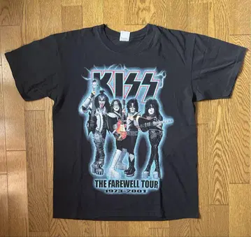 KISS THE FAREWELL TOUR 티셔츠 2001