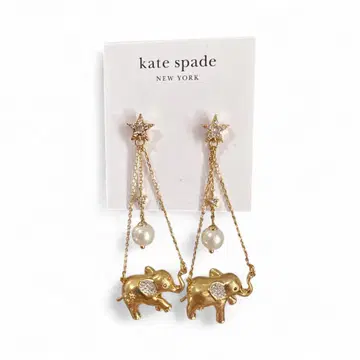 kate spade 코끼리 디자인 귀걸이