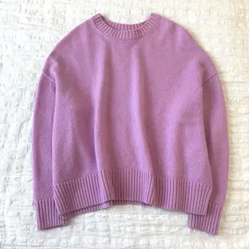 [ 새상품급 ] UNITED ARROWS 울 캐시미어 크루넥 니트