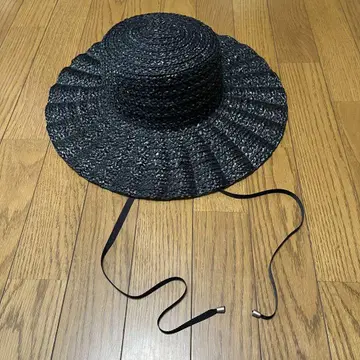 Casselini 캐세리니 밀짚모자 블랙