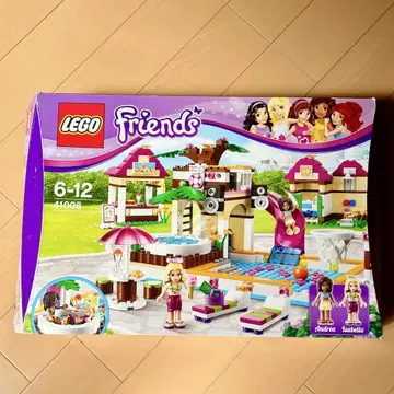 중고 박스 포함 LEGO 레고 프렌즈 스플래쉬 수영장 41008