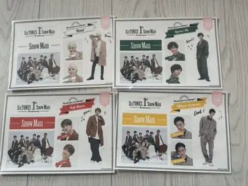SixTONES Snow Man 스티커 8장 세트