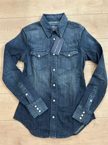 랄프 로렌 데님 긴팔 셔츠 (WMBLHWOWAV10010) 사이즈 4