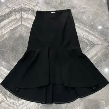 새상품급 SNIDEL 블랙 플레어 롱 스커트 머메이드 스커트 M