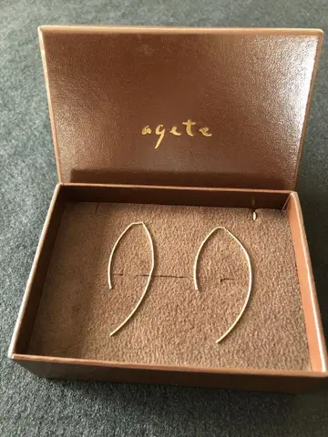 agete 아가트 아메리칸 귀걸이 양쪽 귀