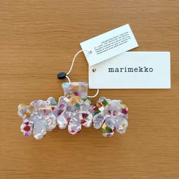 미사용 새상품 마리메꼬 Mini Unikko hair clip 멀티 컬러