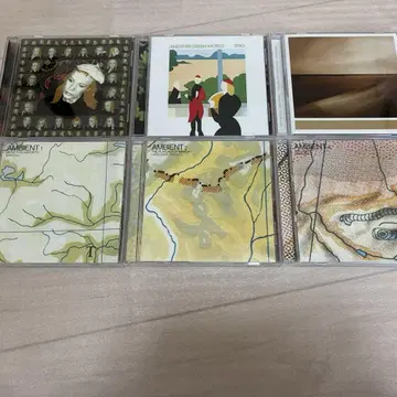 Brian Eno CD 6장 세트