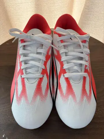 푸마 PUMA 축구화 스파이크 화이트/레드