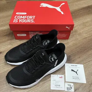 PUMA SOFTRIDE 스니커즈 블랙 26cm