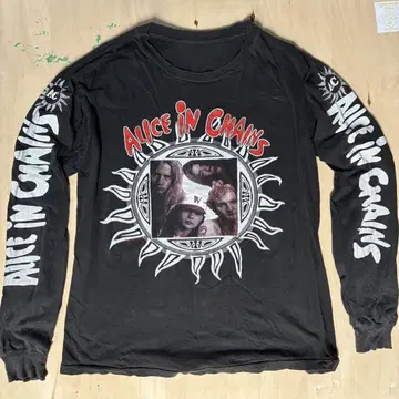 ALICE IN CHAINS 티셔츠 1993 USA 오리지널