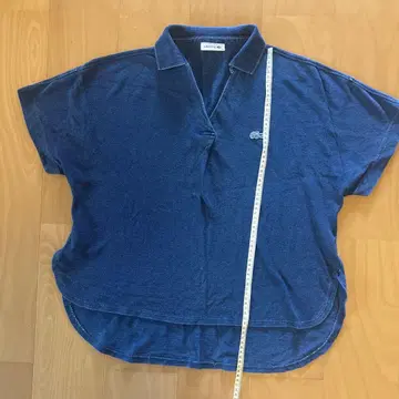 Lacoste 네이비 반팔 피케 셔츠 M 사이즈