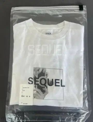 새상품 정가 14300엔 시크웰 SEQUEL 티셔츠 SIZE L