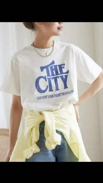Journal standard relume THE CITY 티셔츠