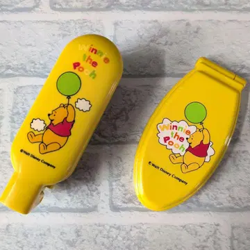곰돌이 푸 헤어 브러쉬와 거울 포함 에티켓 브러쉬 세트