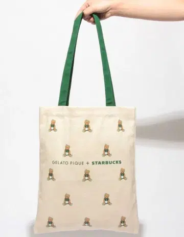 GELATO PIQUE + STARBUCKS 토트백