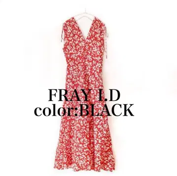 FRAY.ID 플라워 롱 원피스