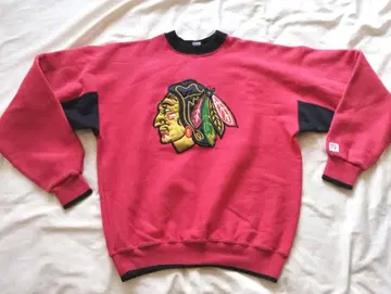 NHL 블랙호크스 Blackhawks 인디언 USA제 스웨트 셔츠