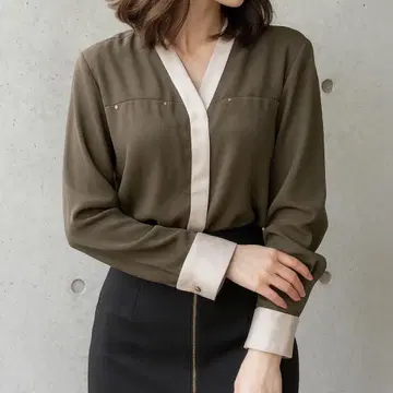 Loungedress 라운지 드레스 조젯 블라우스