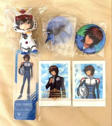 건담 SEED DESTINY 중국 한정판 키라 파자마 피규어 캔뱃지