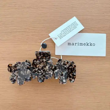 미사용 새상품 마리메꼬 Mini Unikko hair clip