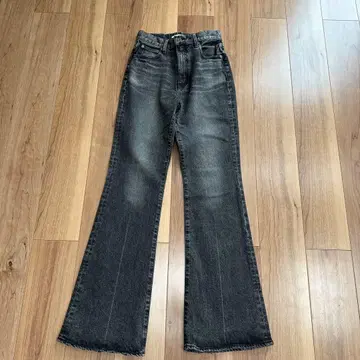 블랙 플레어 데님 팬츠 사이즈 26