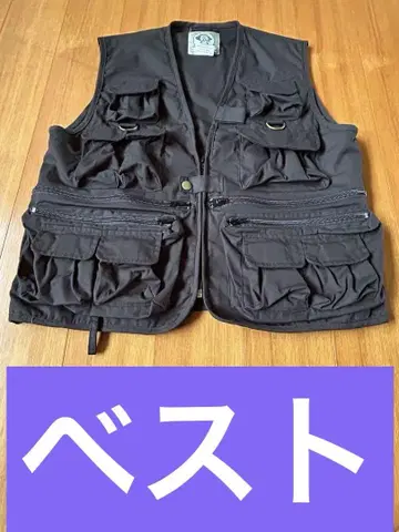 UNCLE MILTY 낚시용 조끼 XS 블랙 조끼
