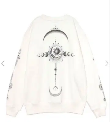 MELT THE LADY horoscope sweat 물병자리 화이트