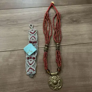 보헤미안 스타일 목걸이 & 팔찌