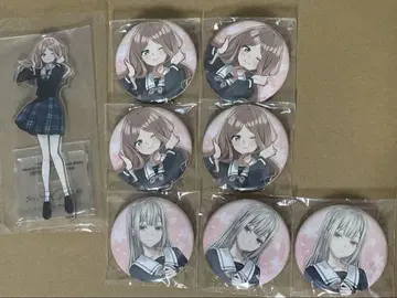 BanG Dream! 봄의 덕질 페어 아크릴 스탠드 캔뱃지