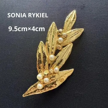 새상품급 SONIA RYKIEL 브로치