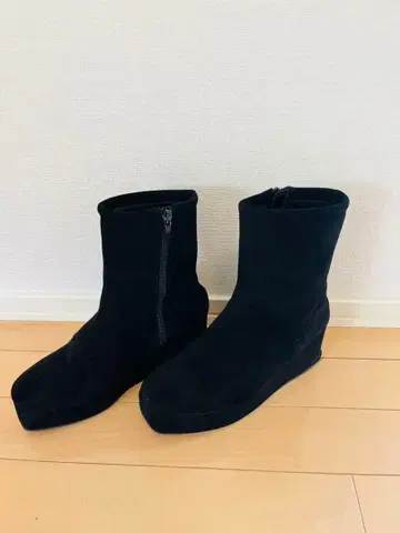 새상품급 Jill by JILLSTUART 스웨이드 숏부츠 힐