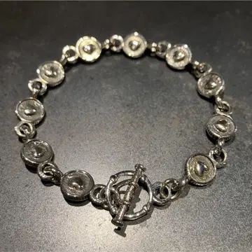 SILVER925 하트 맨틀 브레이슬릿/실버/블레스