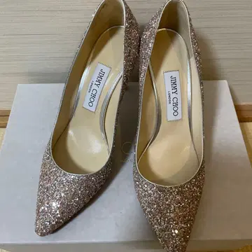 JIMMY CHOO 글리터 하이힐