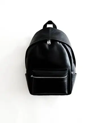 Smooth Leather BackPack 블랙 가죽 백팩 CTHY