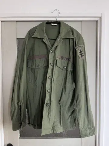 U.S. ARMY 밀리터리 자켓 올리브 그린 남성용