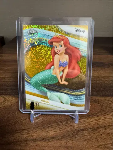 topps 2025 디즈니 크롬 아리엘 50 시리얼