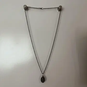 실버 메달형 목걸이