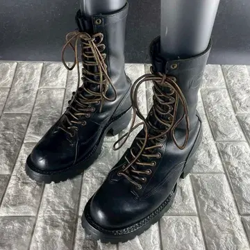 10.5D 구형 로고 호이츠 부츠 스모크 점퍼 1206 비브람 밑창