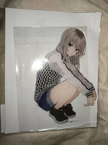 Gigo 한정판 카와라기 모모카 걸즈밴드크라이 아크릴 스탠드