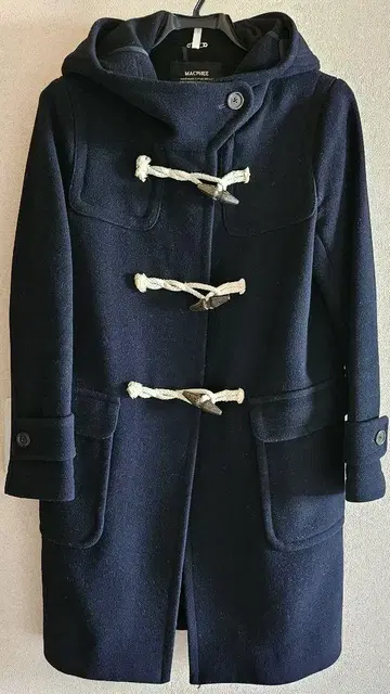 MACPHEE 네이비 더플 코트