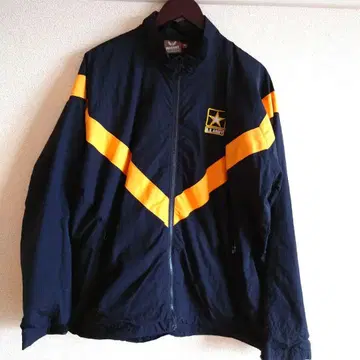 US. ARMY BLACK APFU 트레이닝 자켓 M