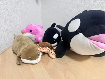수족관 봉제 인형 세트