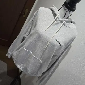 진즈팩토리 새상품급 후드 부착 후드티 그레이