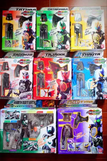 가면라이더 오즈 콤보 체인지 시리즈 01~08 미개봉 미사용품