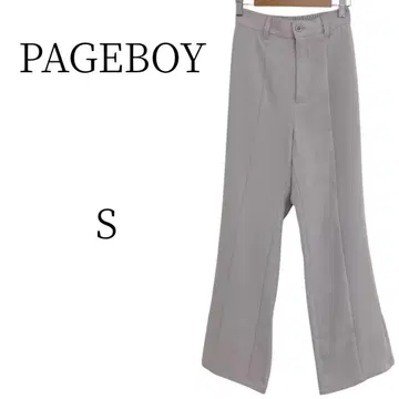 PAGEBOY 페이지 보이 그레이 슬랙스 S