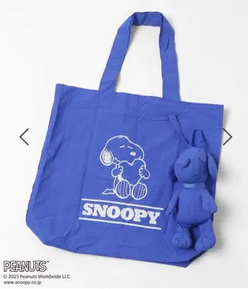 로리즈팜 [ Me% ] SNOOPY/토트백 블루