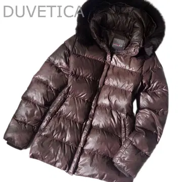 듀베티카 sabik 다운 자켓 코트 아우터 브라운 38 (S)