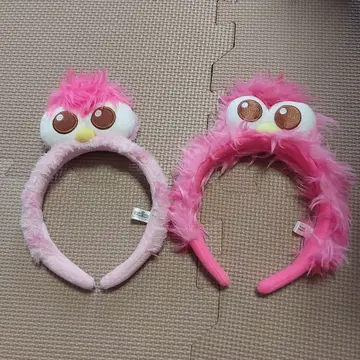 못피 머리띠 핑크