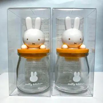 미피 키친 피규어 보틀 소품함 2개